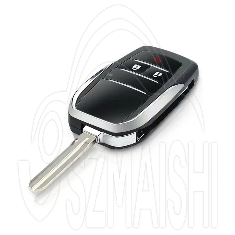 Modified Flip Folding Blank Key Shell For Toyota RAV4 Camry Corolla, 2/3/4 Button Universal Aftermarket