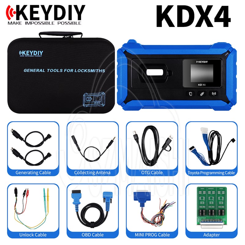 KEYDIY KDX4 KD-X4 Universal Key Programmer Professional Locksmith Tool for Chip & Remote