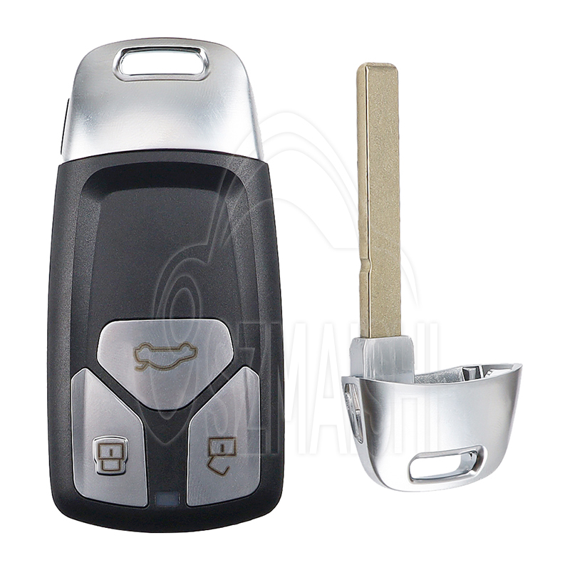 For 3 Button MLB Smart Key Fob 433MHz 5M Chip For Audi A4 A5 A6 A7 A8 Q5 PN 4M0959754CS