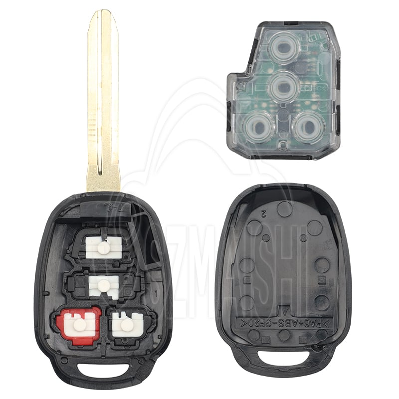 For 2014-2018 Toyota Camry 4-Button Remote Head Key HYQ12BDM (H Chip) Aftermarket