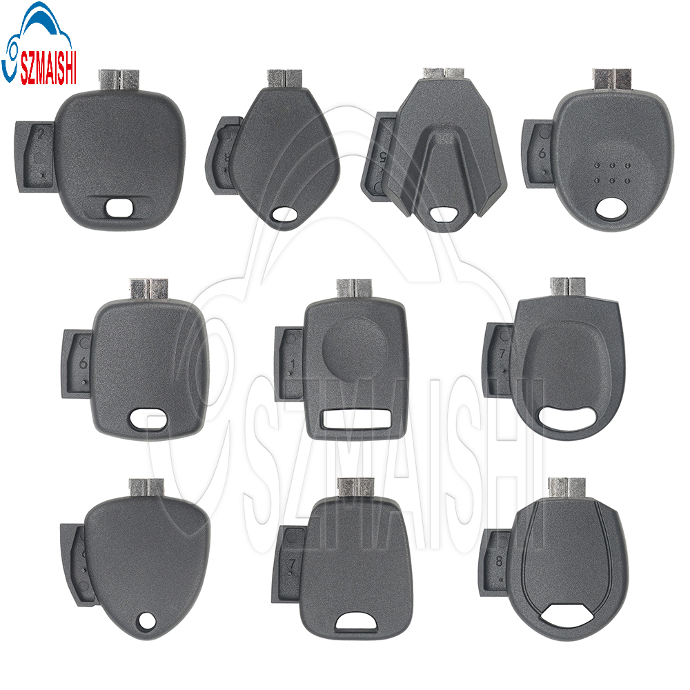 SZMAISHI Multi Style ABS Transponder Key Shell Only, Car Key Replacement Housing No Chip No Blade For Locksmith Wholesale