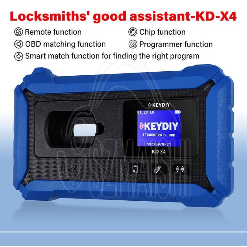 KEYDIY KDX4 KD-X4 Universal Key Programmer Professional Locksmith Tool for Chip & Remote