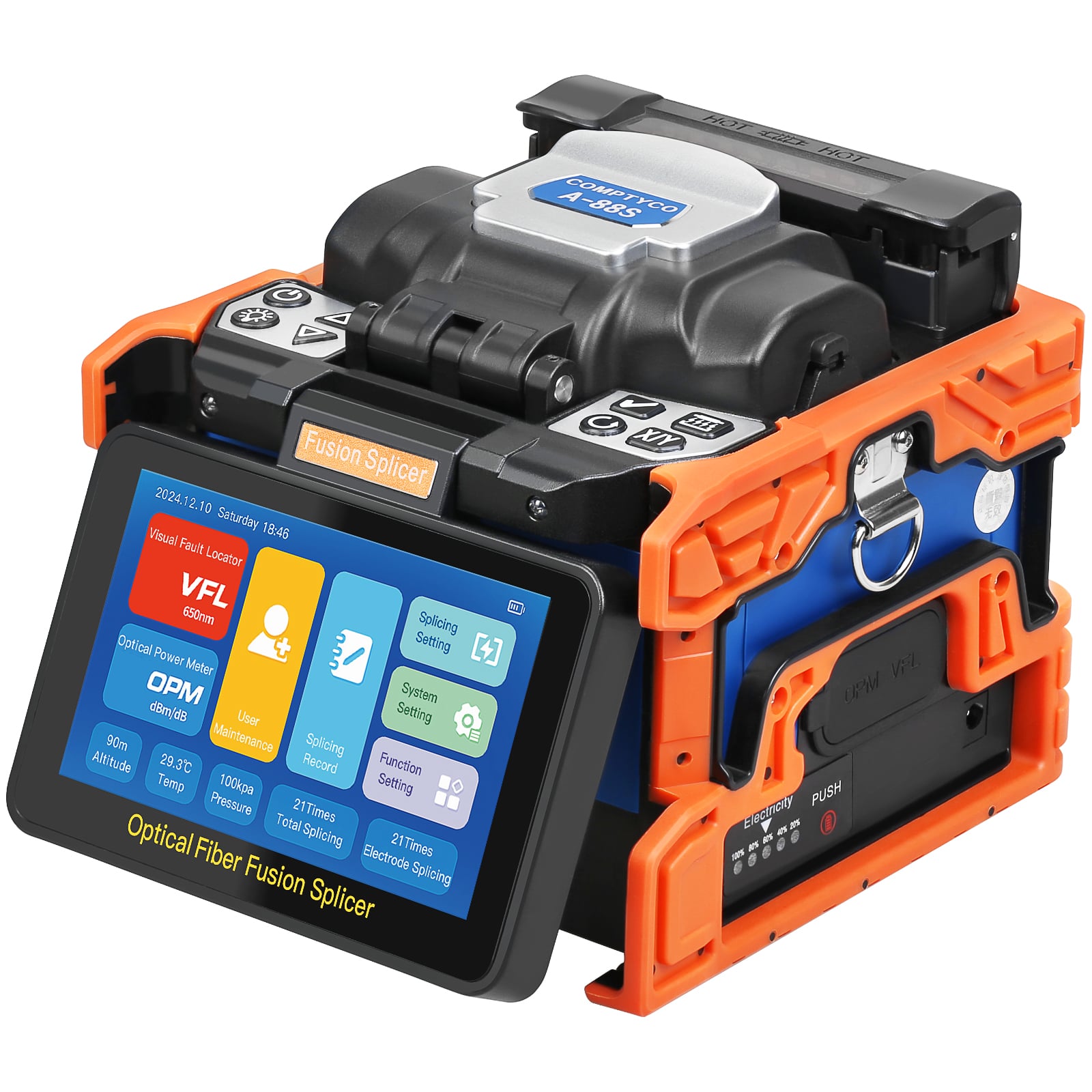 COMPTYCO A-88S Fully Automatic Fusion Splicing Machine 5-inch