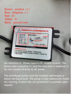 dmx512 plastic fountain pump low voltage for music shows-0