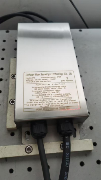 DMX512 304 Stainless Steel Fountain Pump 24V for Water Shows