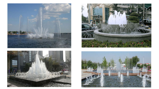 Plastic Low voltage fountain pump