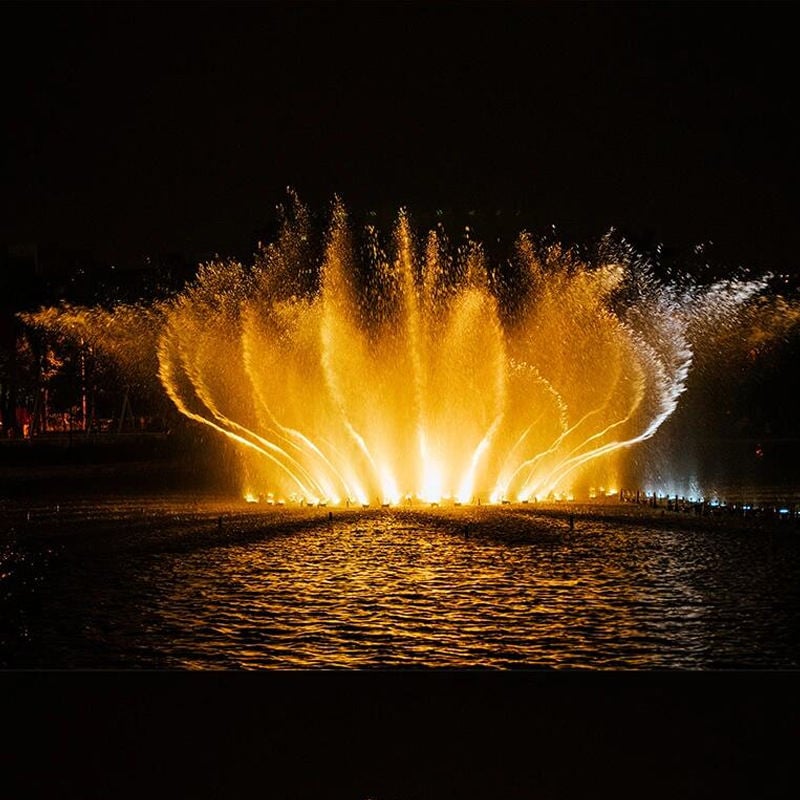 Circular Swing Fountain – Dynamic Water Feature for Musical Fountains & Landscapes