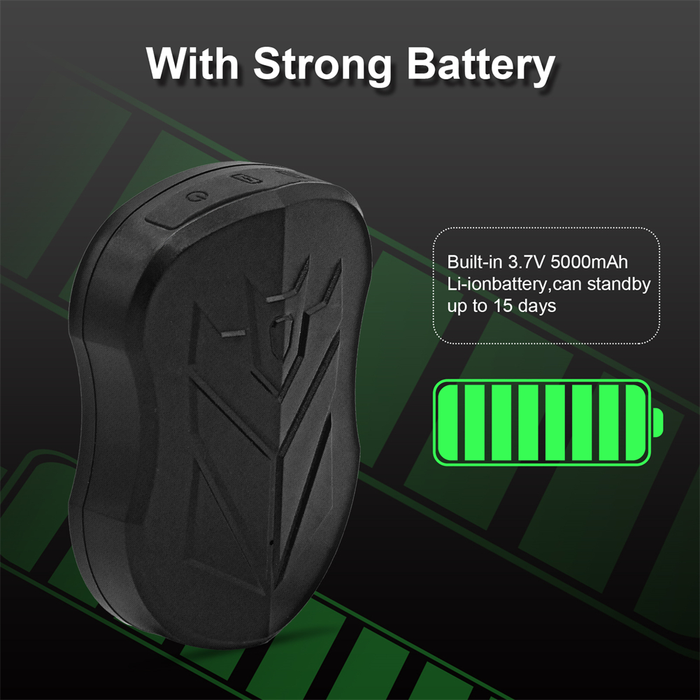GPS Tracker Senza Abbonamento – Batteria 5000mAh, 90 Giorni Di Standby, Impermeabile E Magnetico