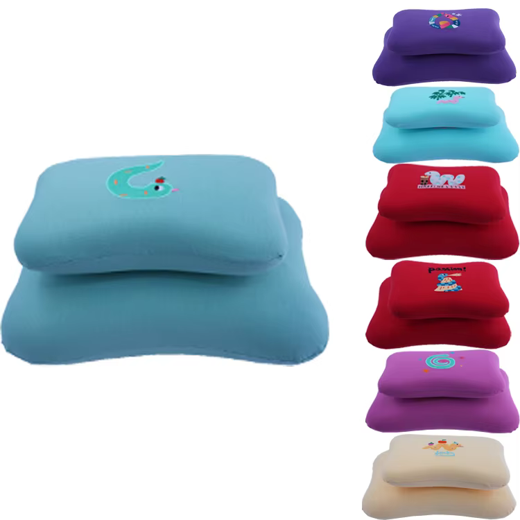 Customizable Car Lumbar Support Cushion Custom Headrest Car Pillows Snake Embroidery Memory Foam Travel Camping Sleeping Pillows