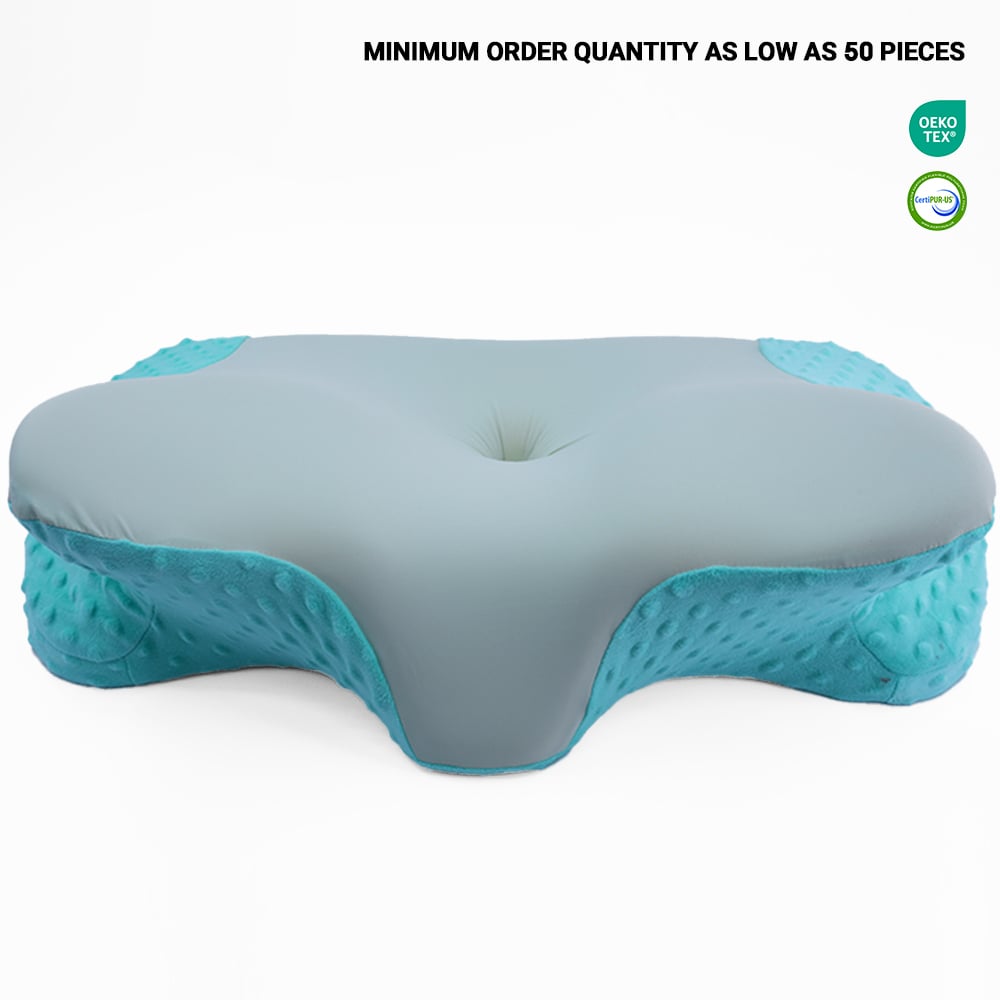 Principale entreprise manufacturière d'oreillers ergonomiques proposant des solutions sur mesure
