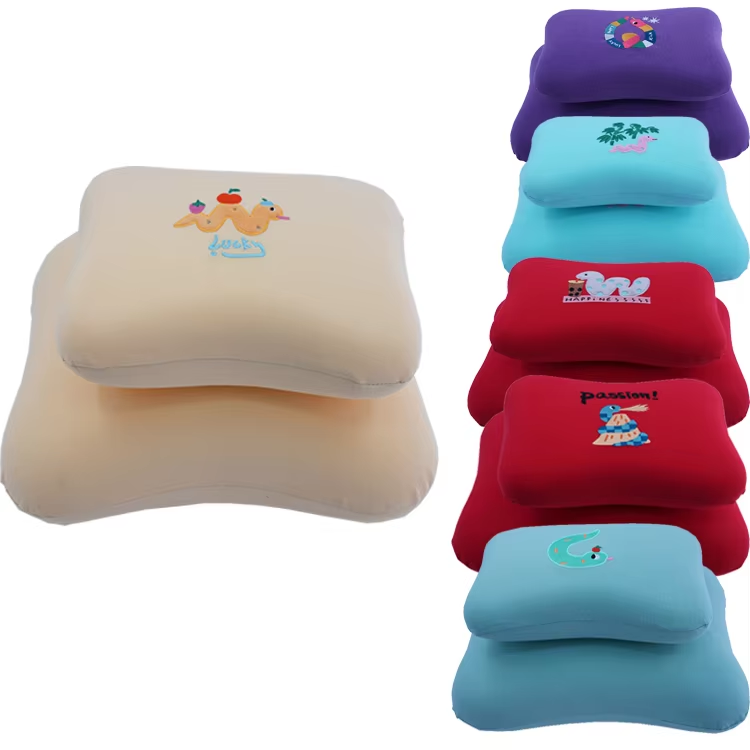 How to fold and store a portable neck pillow?