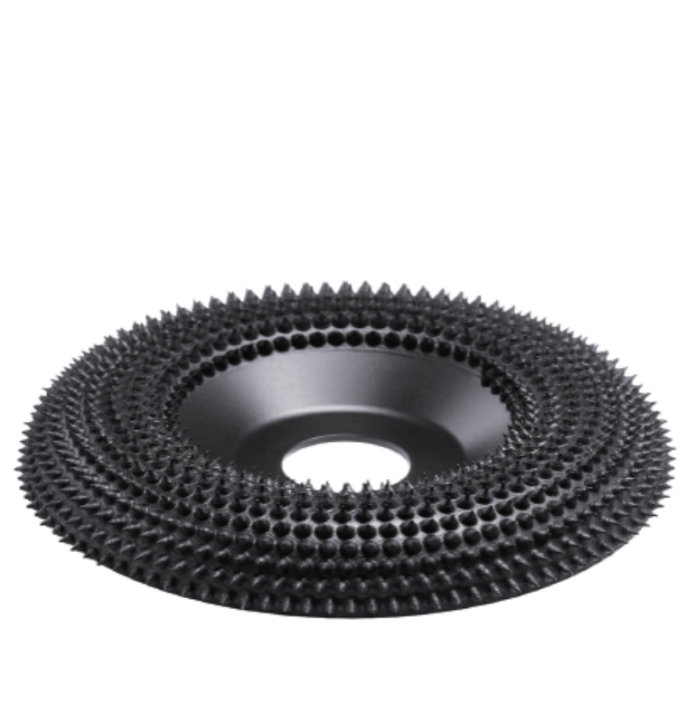 AMSUO Carbide Rasp Wheels for Woodworking — 105–125 mm, 20/22.23 mm Bore