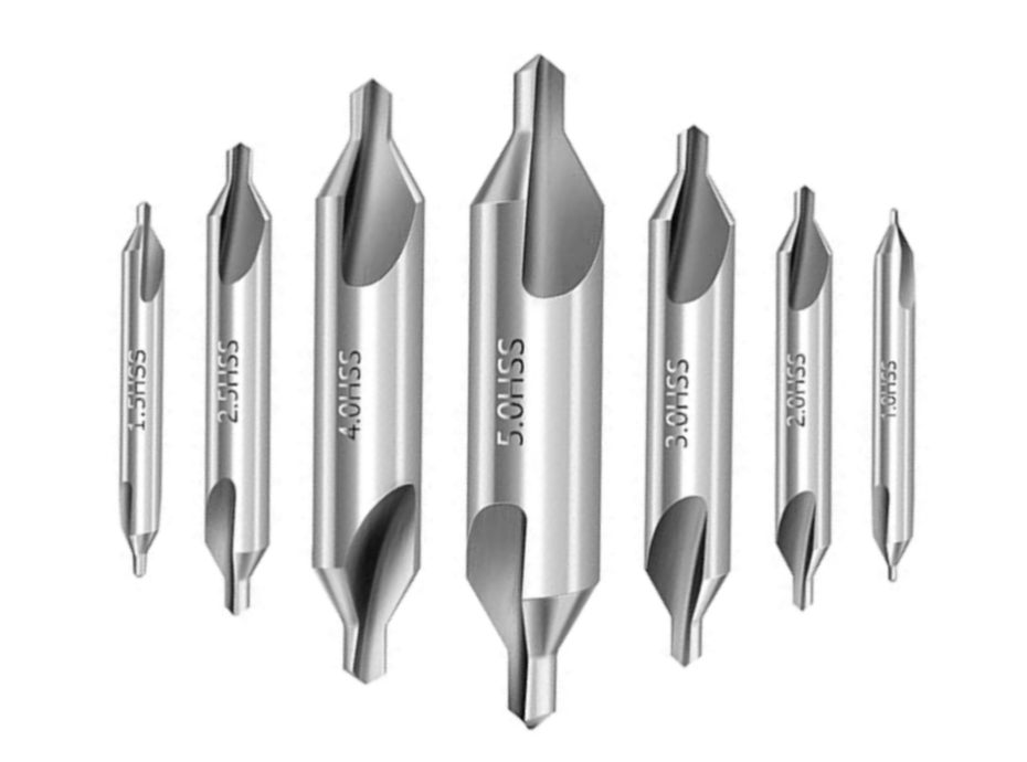 Center Drill Bit - DIN 333 | HSS M2 | AMSUO Industrial Tools