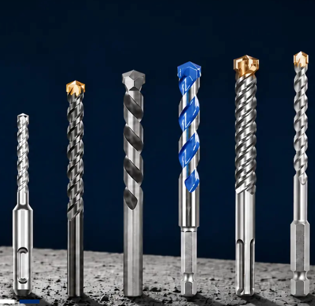 Concrete Drill Bits, Sandblasted