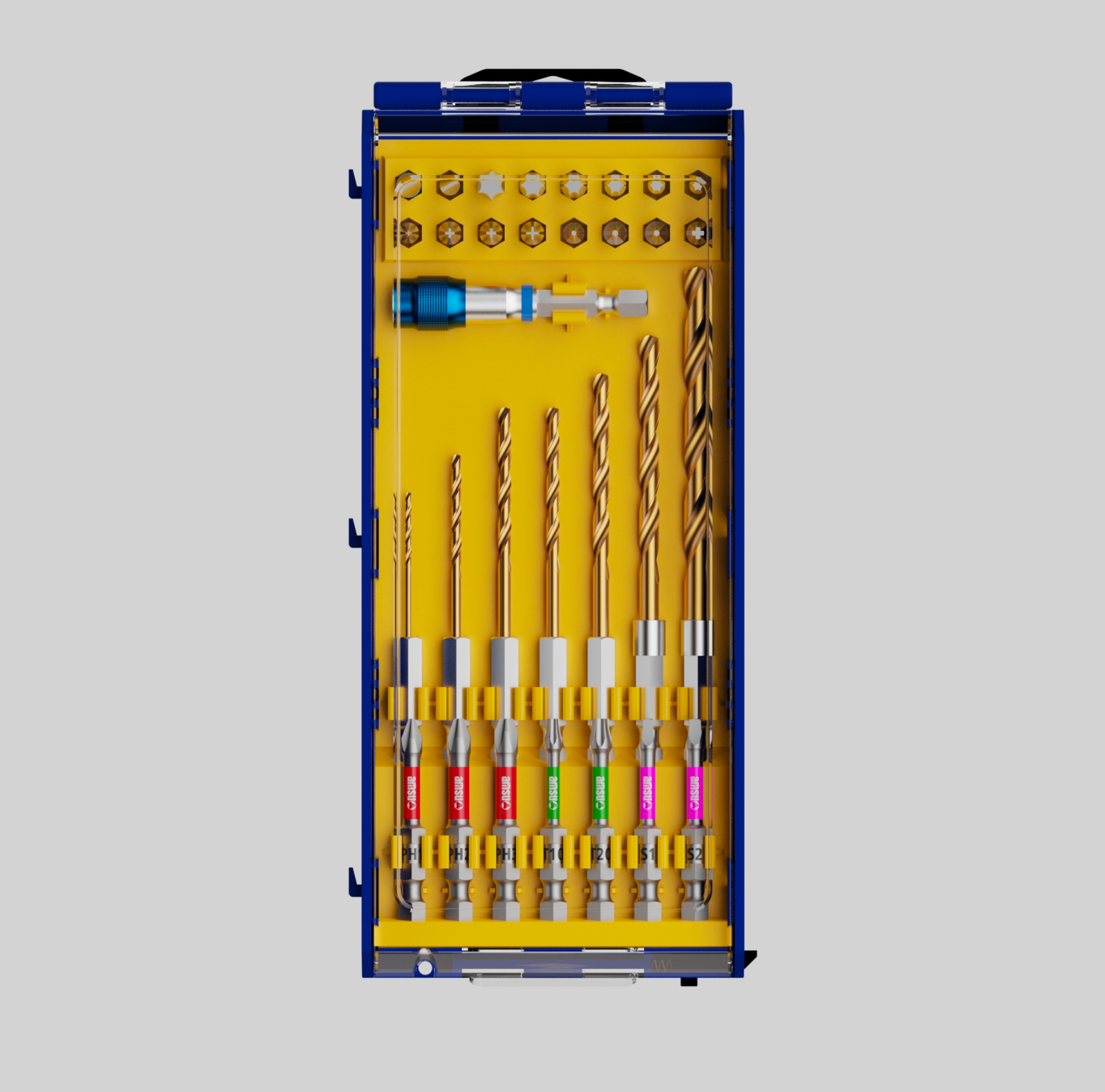 AMSUO 31-Piece Combination Tool Set — Bits, Holder & Drill/Driver Bits