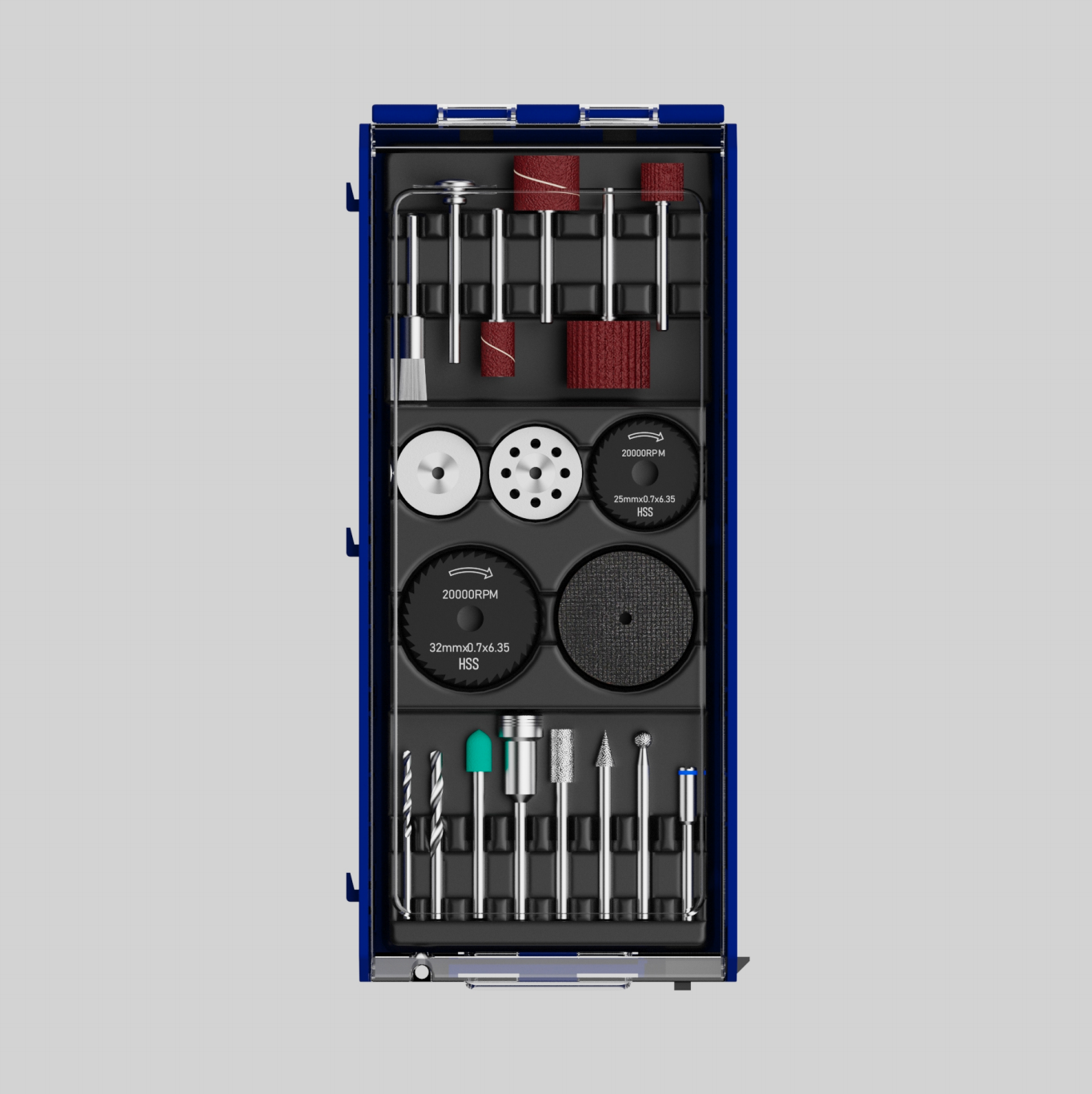 AMSUO 29-Piece Rotary Kit — Sanding, Cutting & Grinding Accessories