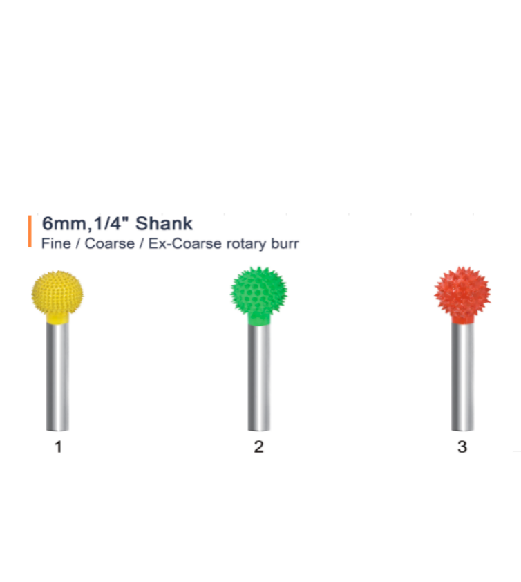 AMSUO Large Sphere Burrs — 27.2–29 mm, Fine/Coarse/Ex-Coarse