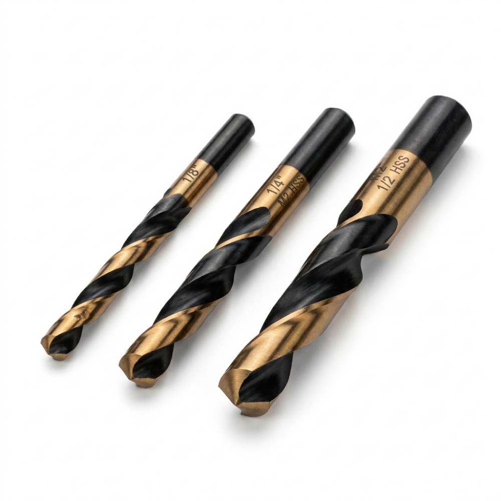 Premium M2 HSS Jobber Length Drill Bit - 19.0mm | Premium M2 High-Speed Steel | AMSUO