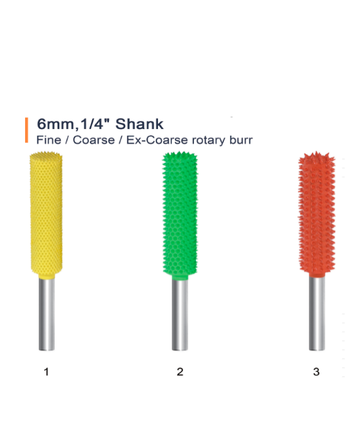 AMSUO Large Cone Burrs — 20.6–22.2 mm, Fine/Coarse/Ex-Coarse
