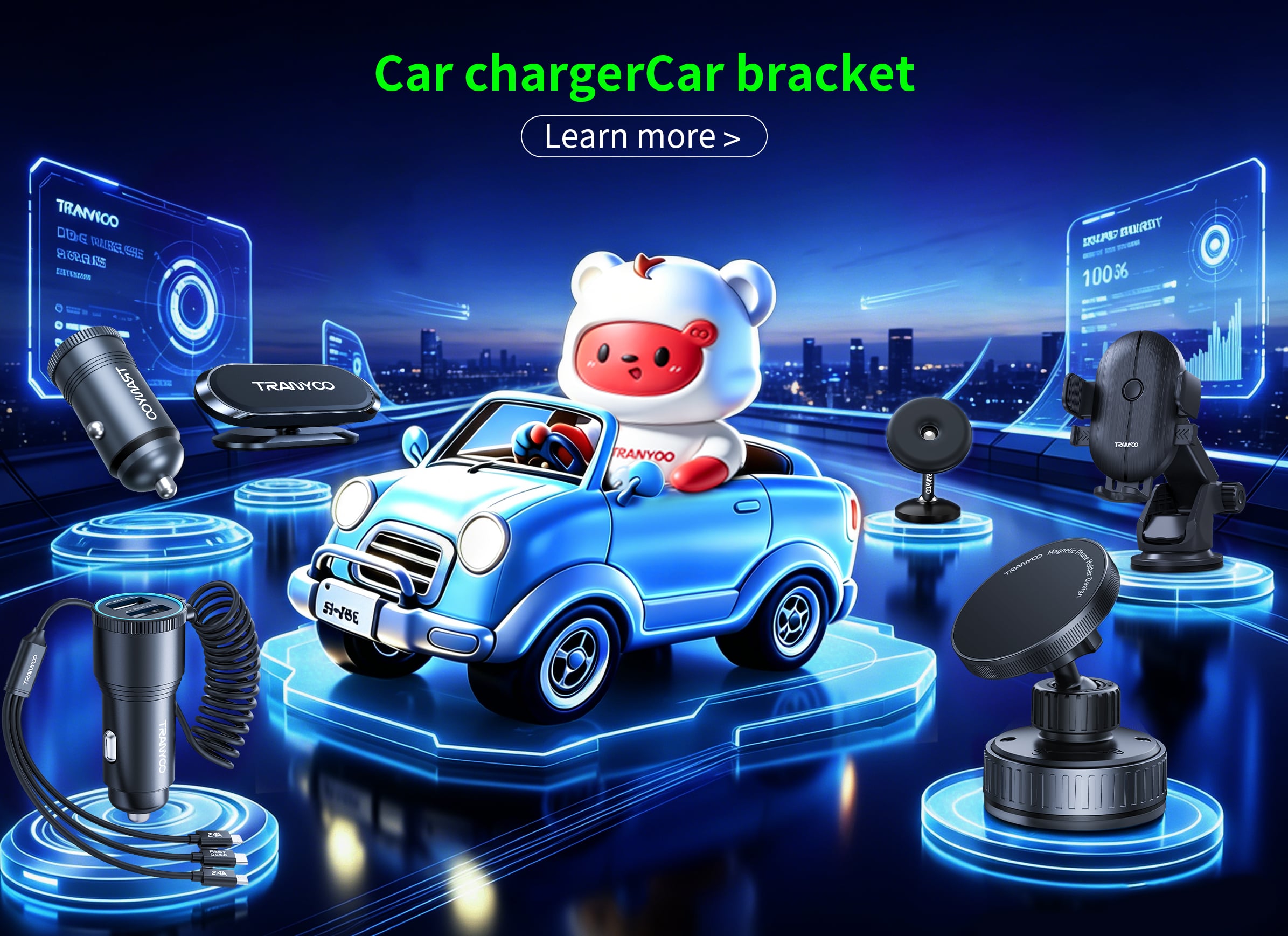 TRANYOO | Consumer Electronics Brand for Data Cables, Power Banks & Audio | HK TRANYOO CO., LTD.