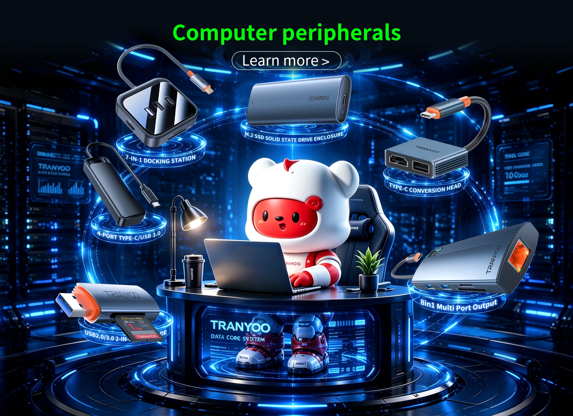 TRANYOO | Consumer Electronics Brand for Data Cables, Power Banks & Audio | HK TRANYOO CO., LTD.