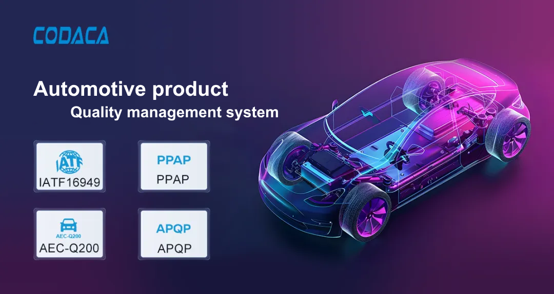 automotive Indutors Quality Management System Certificationg