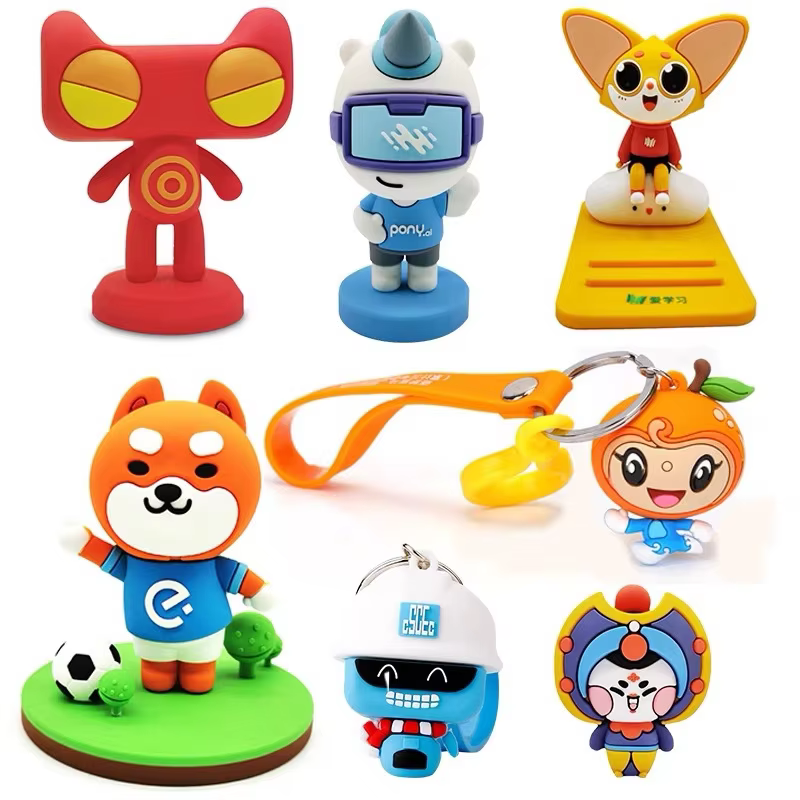15+ Years Wholesale Custom High Quality Toy Factory Produces Cartoon Shape Anime PVC Action Toy Figures details