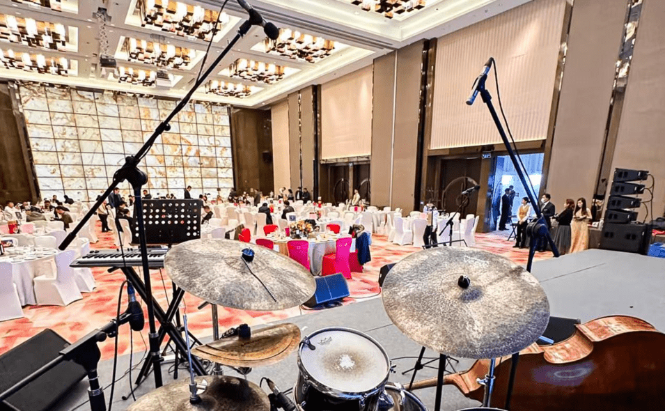 CHORDIO configuration an immersive auditory feast for a banquet hall in Chengdu, China