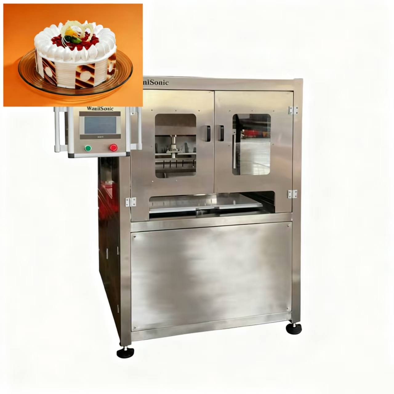 Wanli Ultraschall-Gefroren-Kuchen-Schneidsystem Intelligente Innovation für die Backindustrie