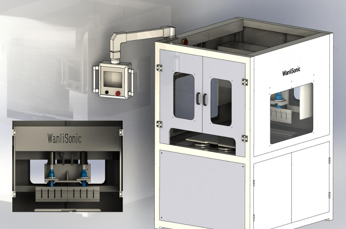 Wanlisonic Automatic Ultrasonic Pizza Cuting Machine