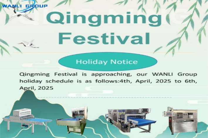 Oznámení o prázdninách kvůli festivalu Qingming v Číně