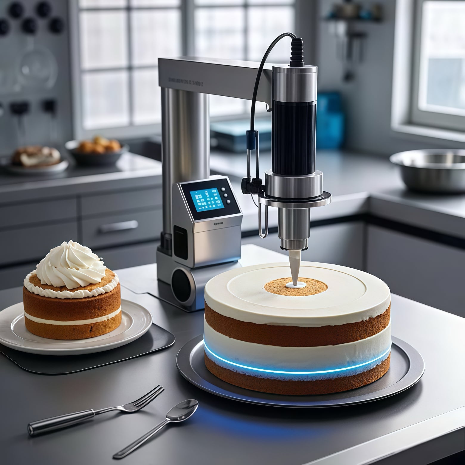 Die Nutzung von Ultraschall im Kuchenschneidbereich von Wanlisonic