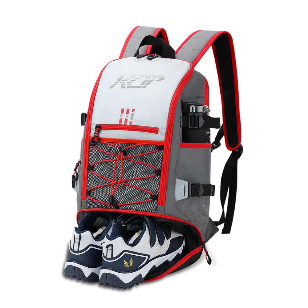 KOP OEM Wholesale Water Resistant High Quality Outdoor Sports Backpack for Men and Women with Shoes Compartment