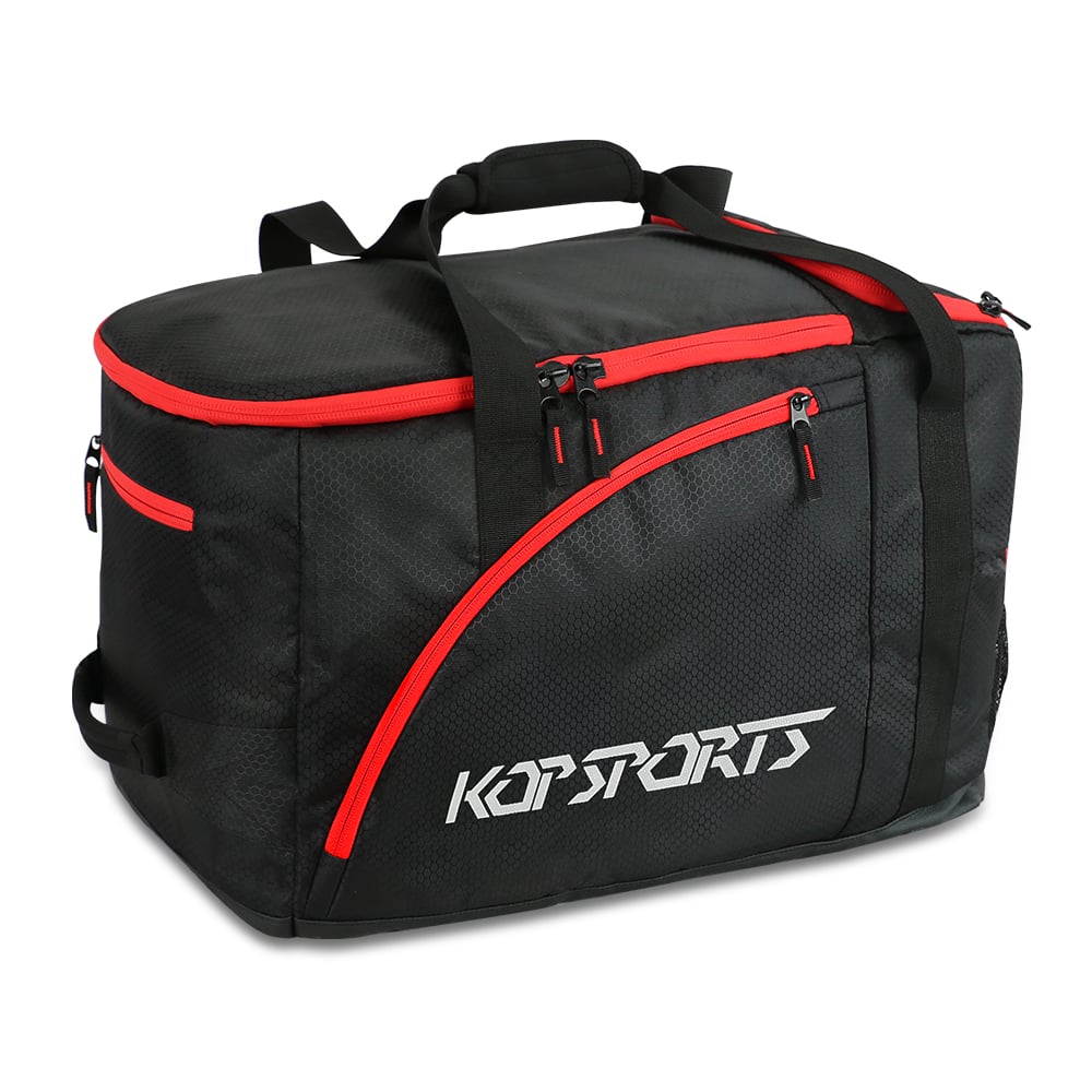 KOP OEM Large Capacity Premium Motorcycle Karting Auto Racing Helmet Carry Bag with Thick Padded Compartment and Soft Lining