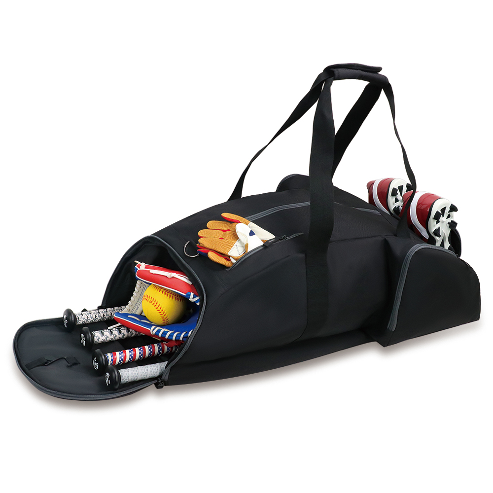 KOP OEM Wholesale Baseball Softball Bat Duffel Equipment Bag with Large Capacity Compartment
