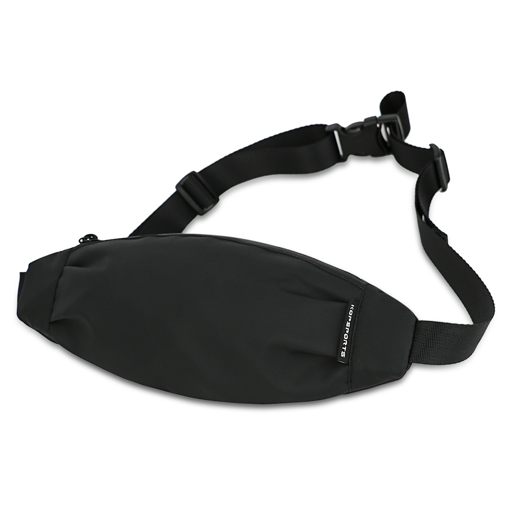 KOP OEM Custom Water Resistant Lightweight Waist Bag Fanny Pack for Training & Travel with Adjustable Strap and Zipper Closure