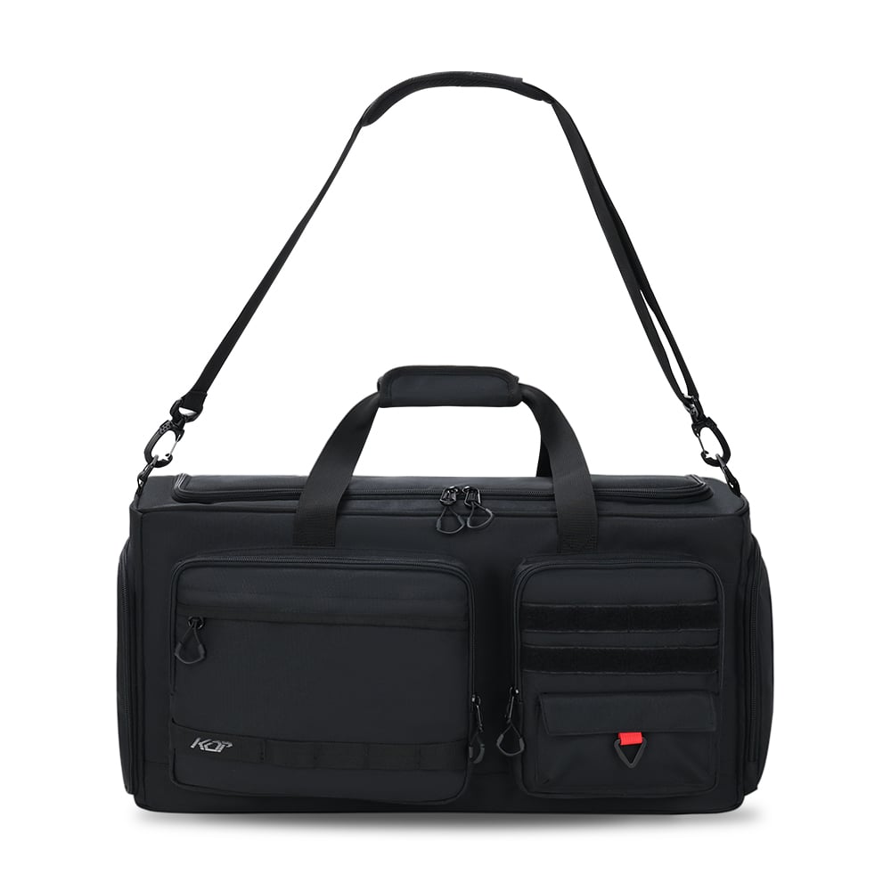 KOP OEM Customized High Quality Pro Style Polyester Sports Gym Duffel Bag for Players with Shoes Compartment and Extra Pockets