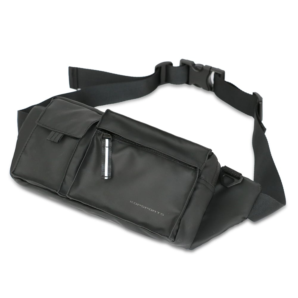 KOP OEM Customized Wholesale Water Resistant Lightweight Waist Bag Fanny Pack for Men and Women with Multi-pocket Storage