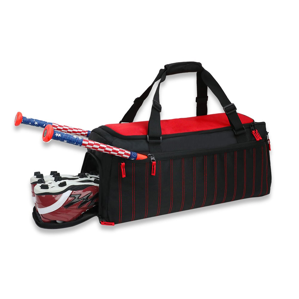 KOP Custom Logo Travel Softball Baseball Bat Duffel Bag Backpack with Shoulder Straps and Shoes Compartment for Player