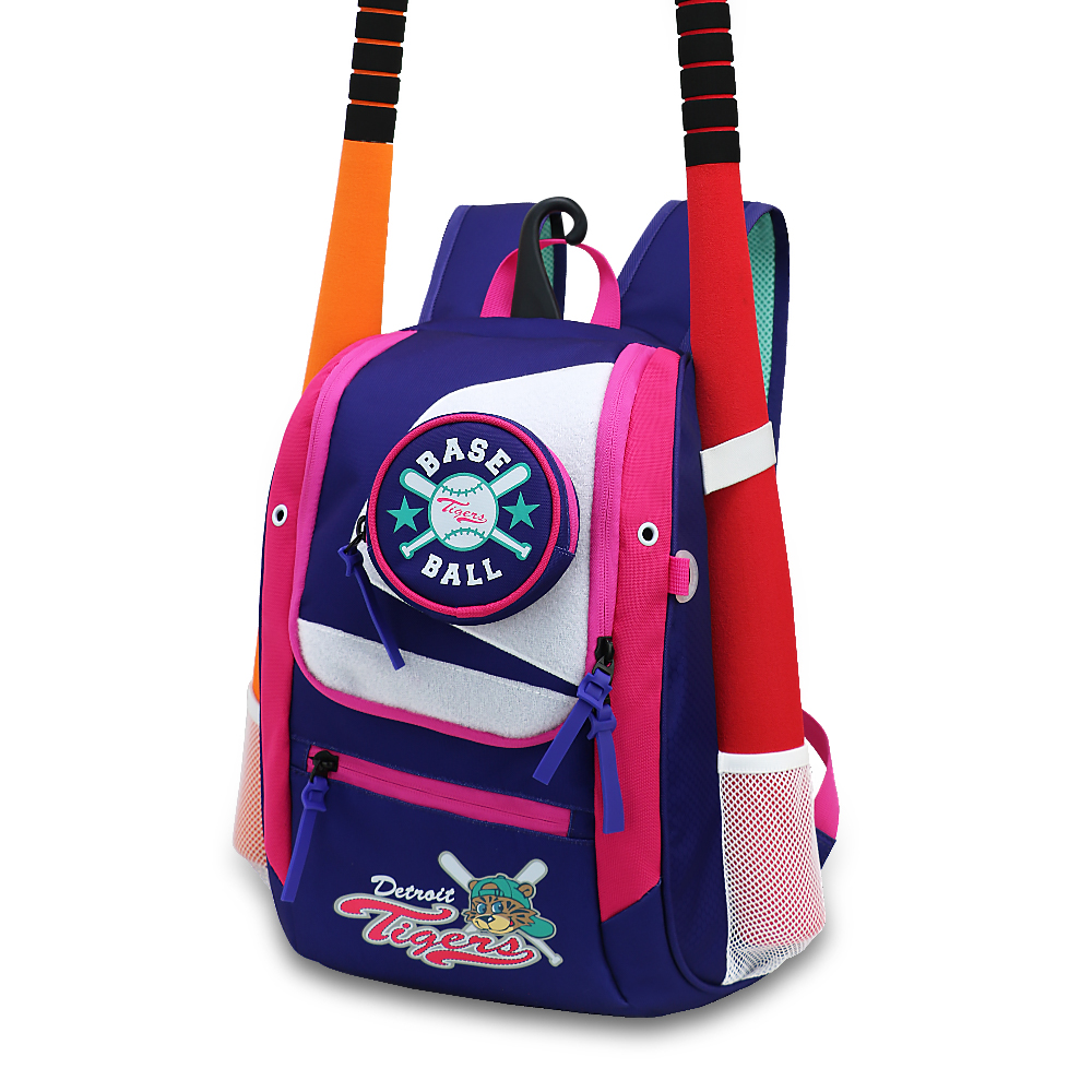 KOP Custom Wholesale Softball Bag Baseball Backpack with 2 Bats Holders for Kids