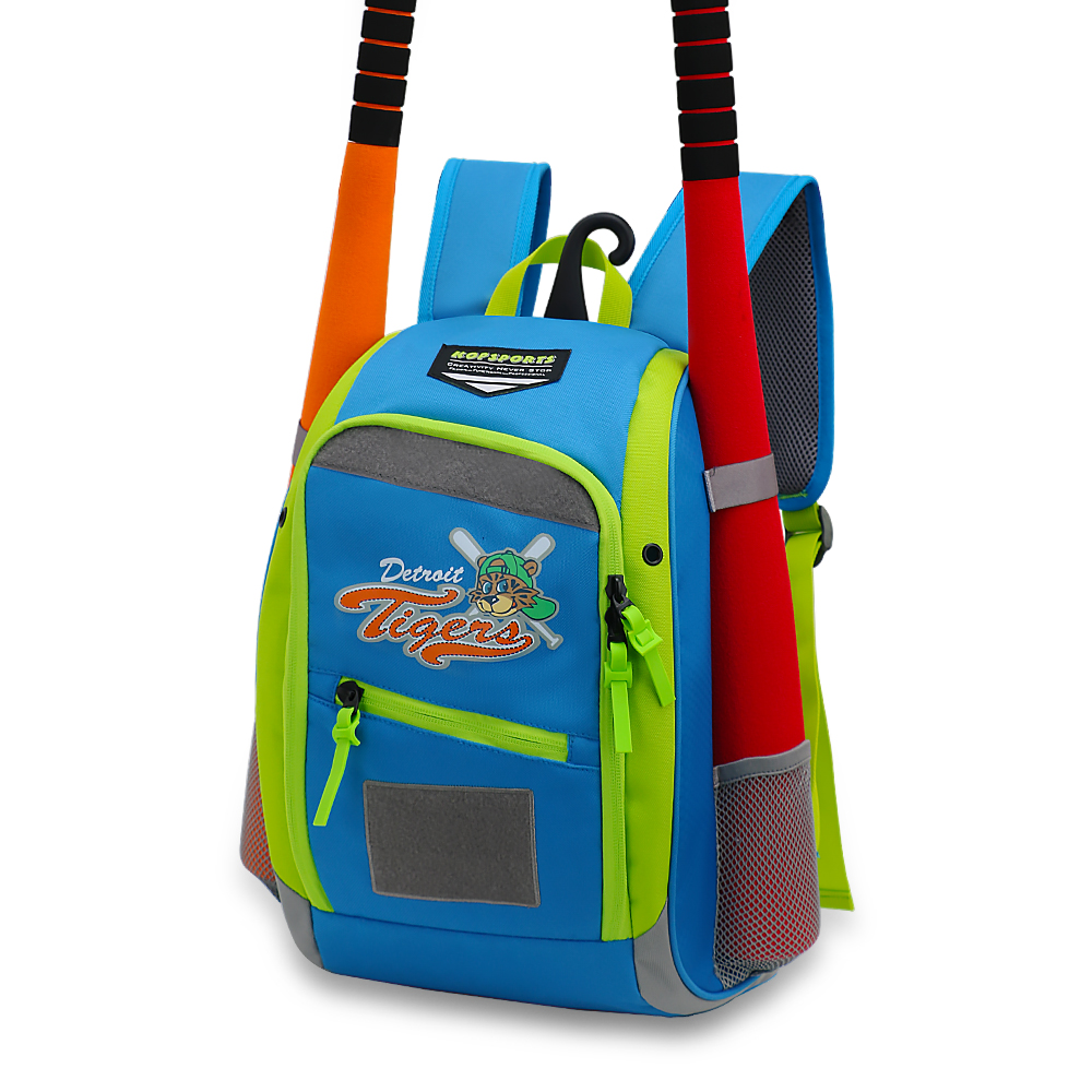 KOP Custom Wholesale Softball Bag Baseball Backpack with 2 Bats Holders for Kids