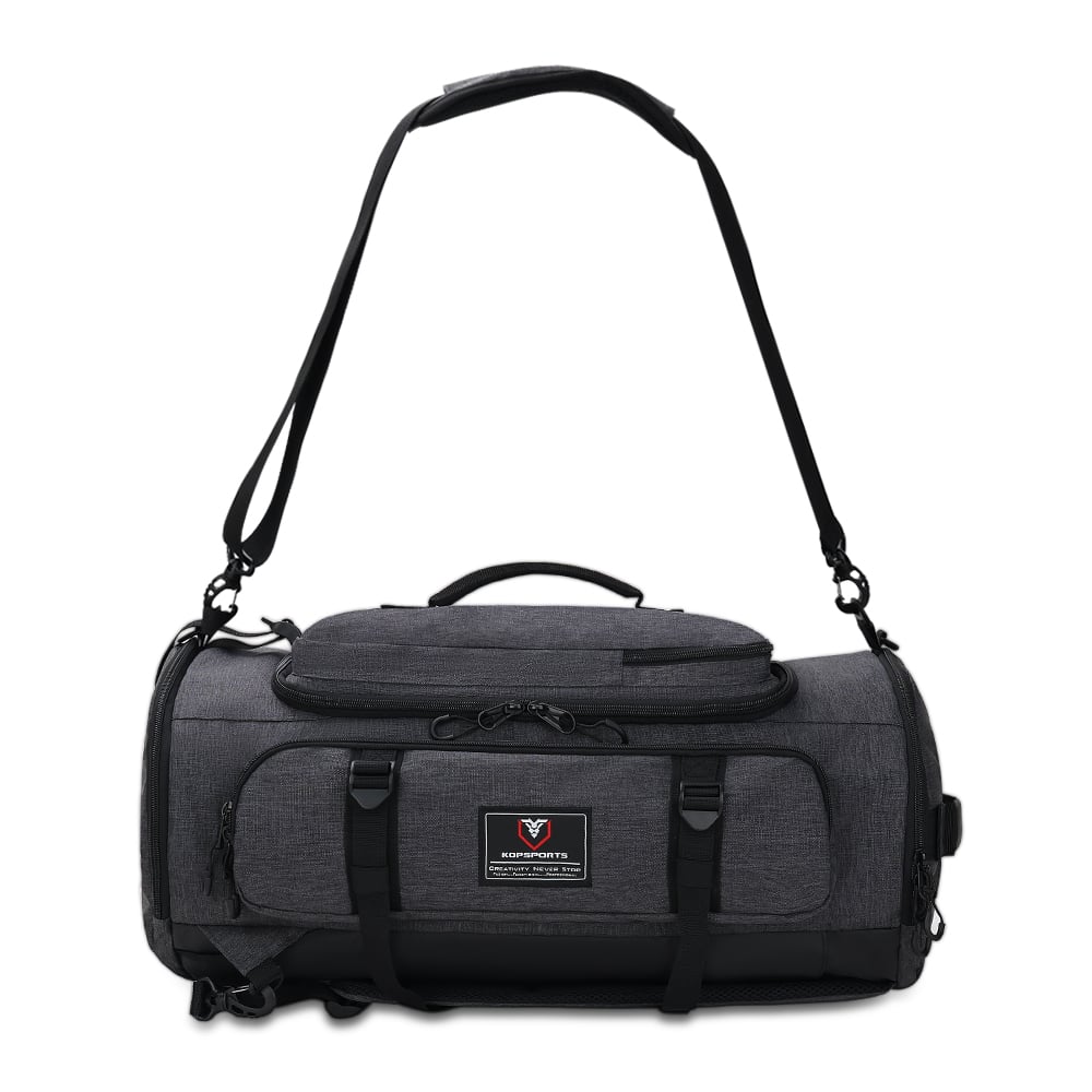 KOP OEM High Quality Custom Logo Jujitsu Sports Duffel Gear Bag for Players with Shoes Compartment and Extra Pokcets