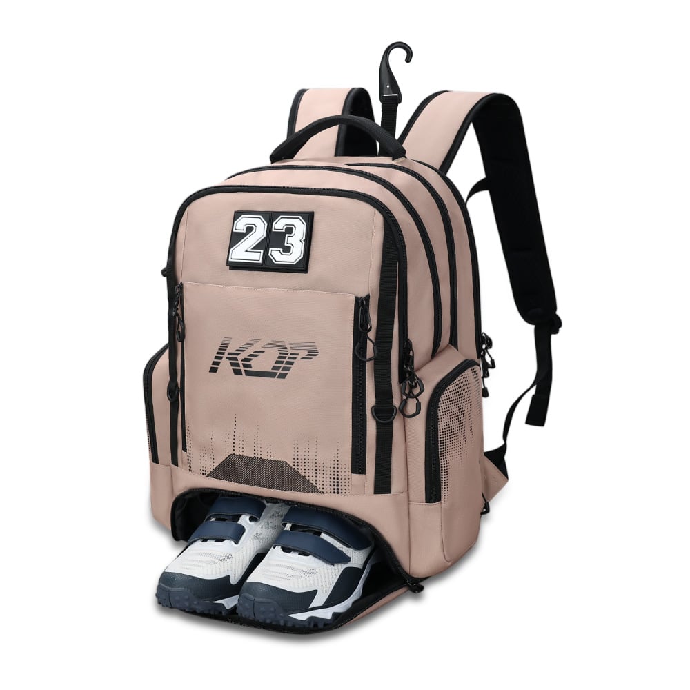 KOP OEM New Arrival Wholesale Large Capacity Sports Equipment Backpack With Shoes Compartment for Tour Game