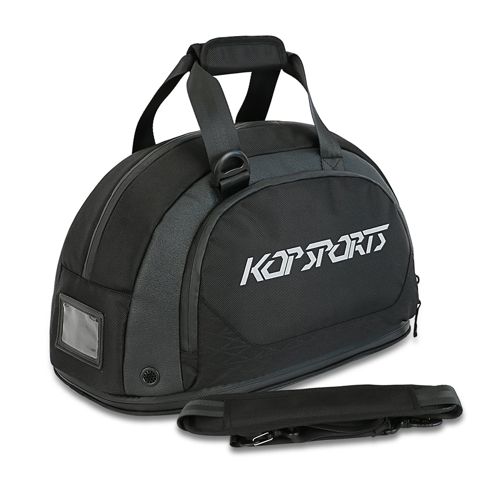 KOP OEM Water Resistant Custom Motorcycle Auto Racing Gear Helmet Basic Carry Bag with Protective Storage Lining for Motorsport