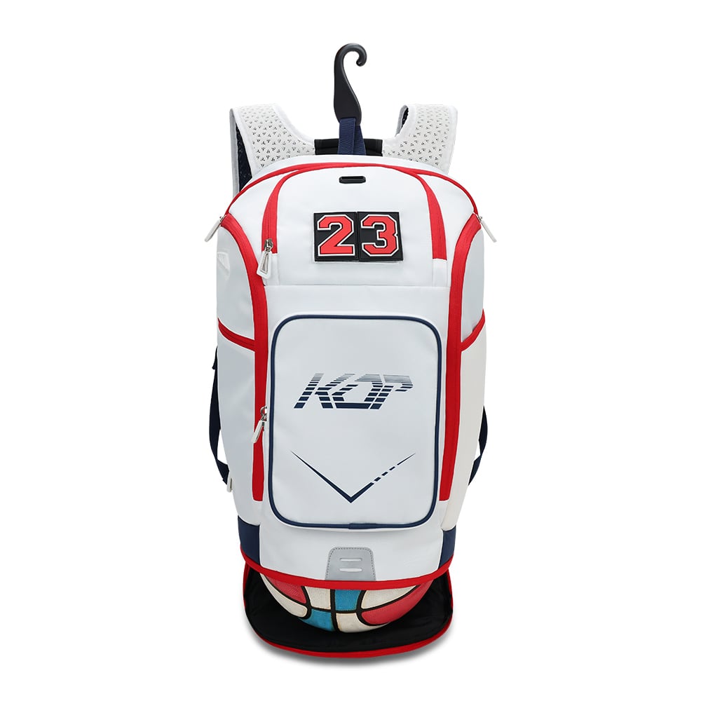 KOP OEM Wholesale High Quality Football Basketball Backpack for Men and Women with Custom Logo and Shoes Compartment