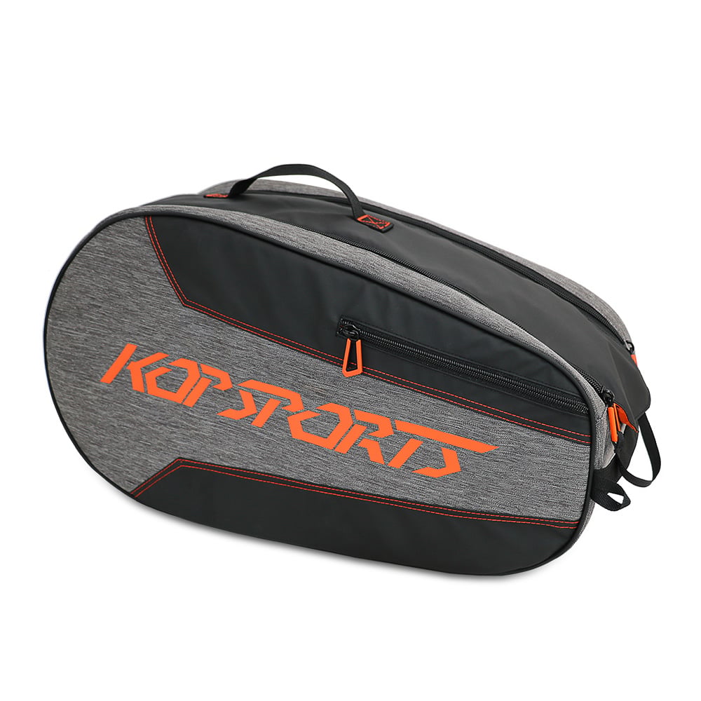 Zaino per racchetta da pickleball KOP OEM, personalizzato, premium, capienza elevata, per giocatori, con cinghie e tasche aggiuntive