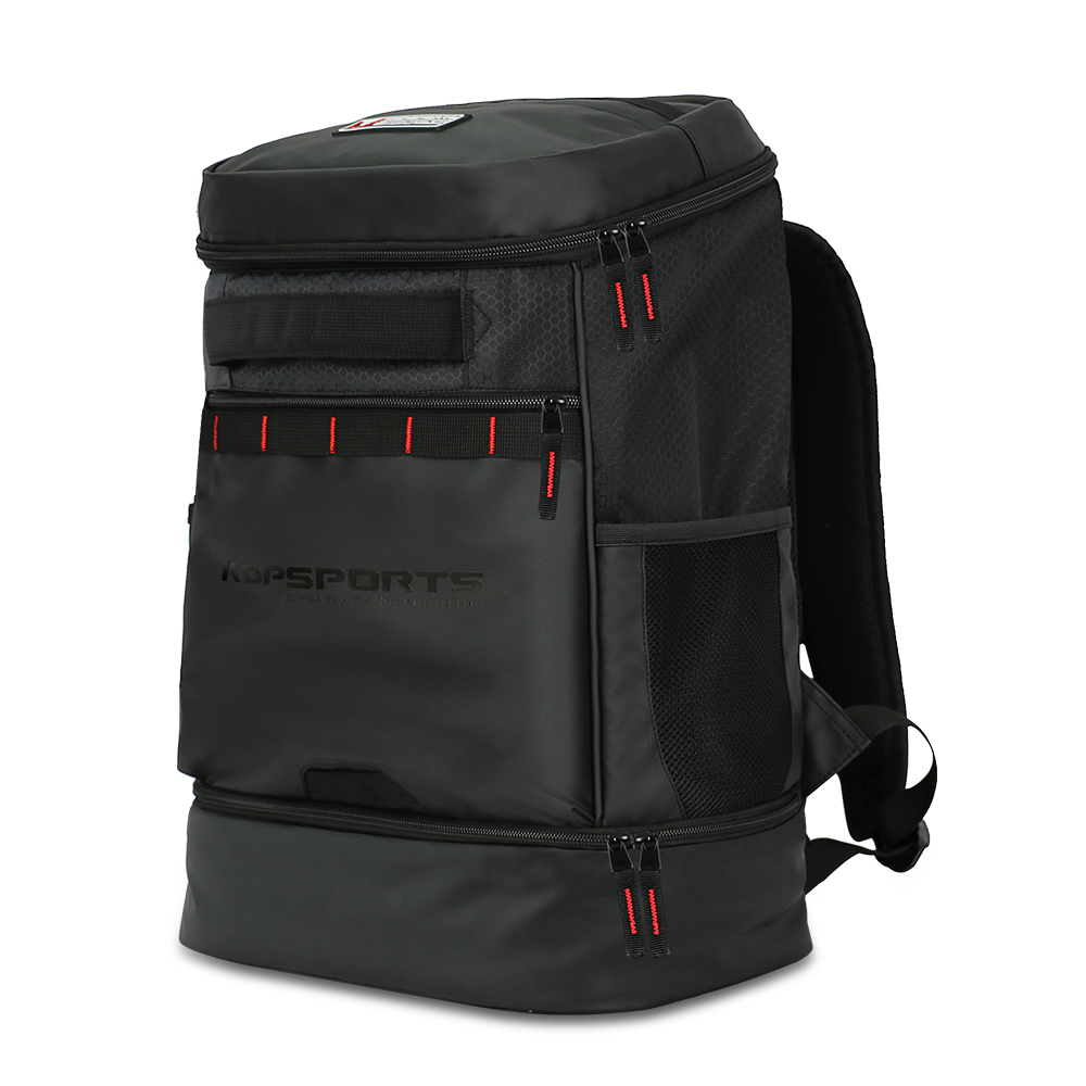 KOP OEM Customized Pro Style New Arrival Water Resistant Racing Gear Helmet Bag Backpack with Large Compartment and Thick Padded
