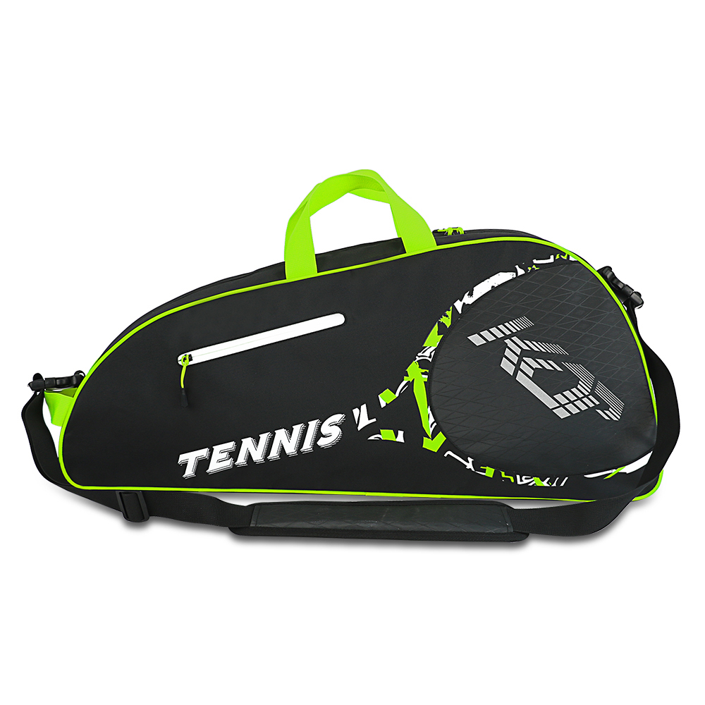 KOP Custom OEM Waterproof Tennis Racket Duffel Bag with 3PK Compartment and Vented Shoes Compartment