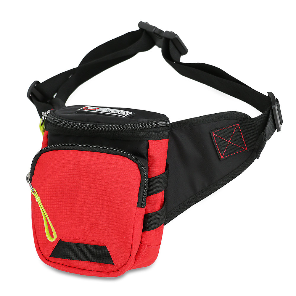 Bolsa de cintura exterior resistente al agua y duradera KOP OEM, nueva llegada, personalizada, para entrenamiento y viajes, con múltiples compartimentos