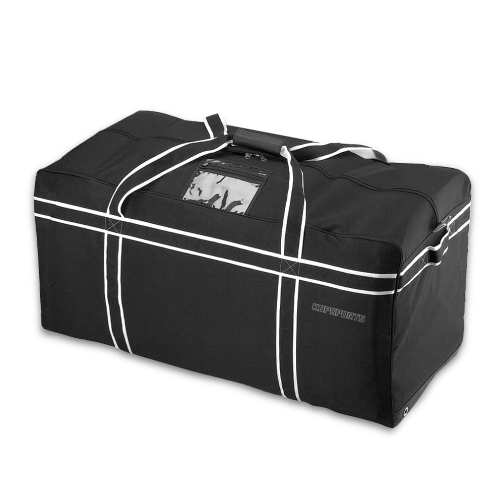 KOP OEM Custom Wholesale Durable 600D Polyester Basic Ice Hockey Equipment Bag for Men and Women with Different Size